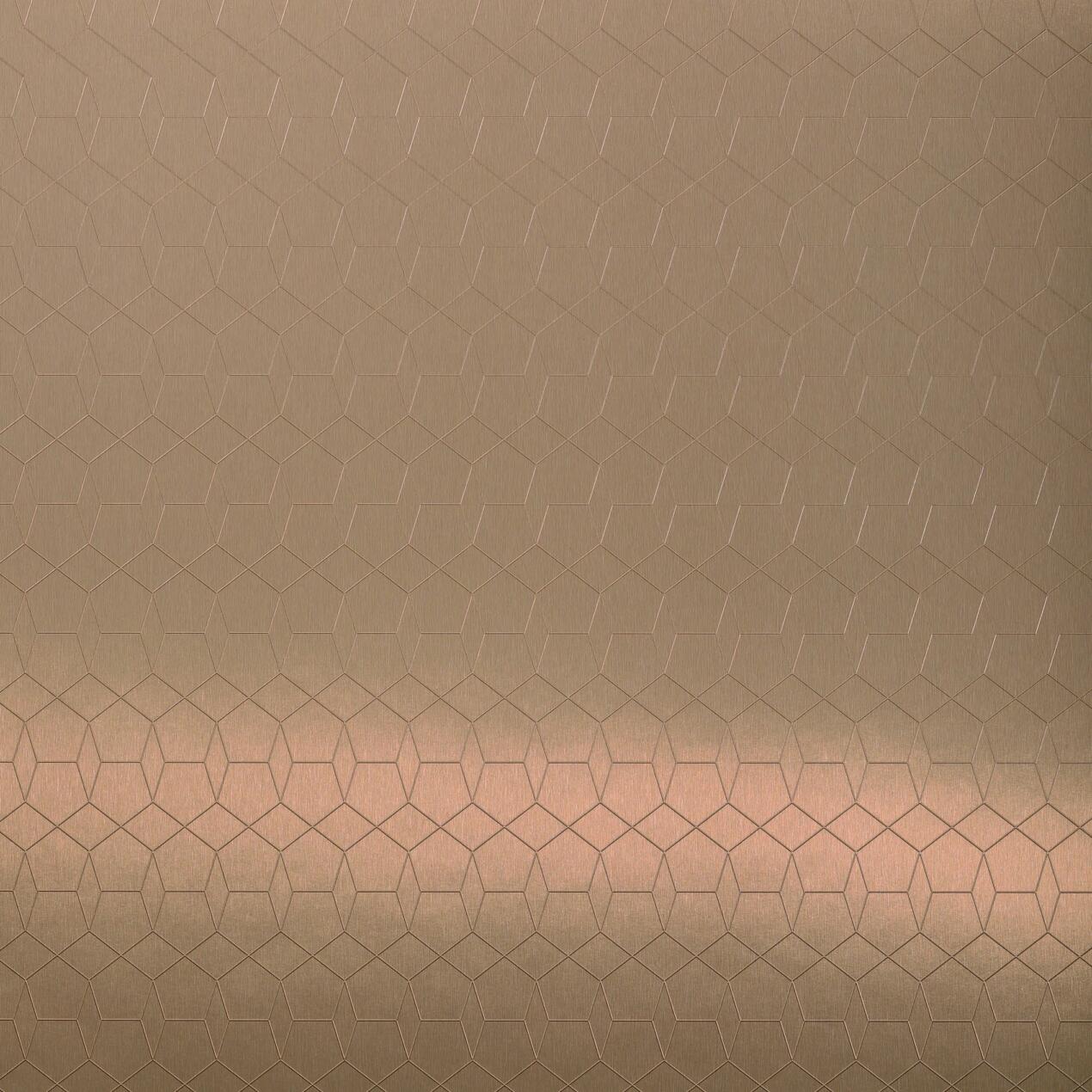 Alu Brushed Sapphire Bronzetone