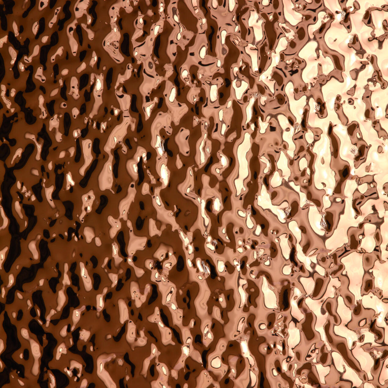 Polished Aluminium LAVA Coppertone