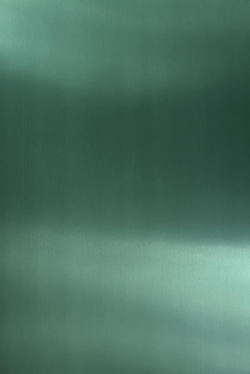 Alu Plain Polished Moss Green