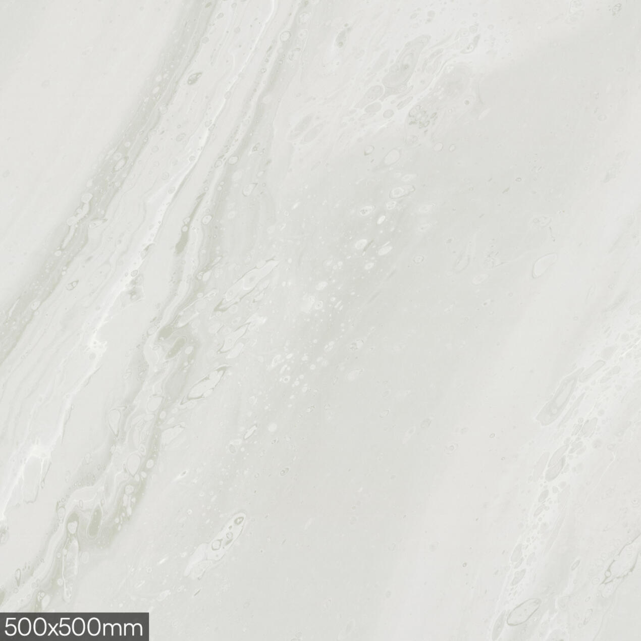 White Painted Marble