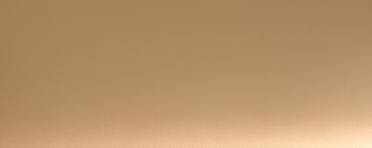 Alu Plain Polished Solar Glow