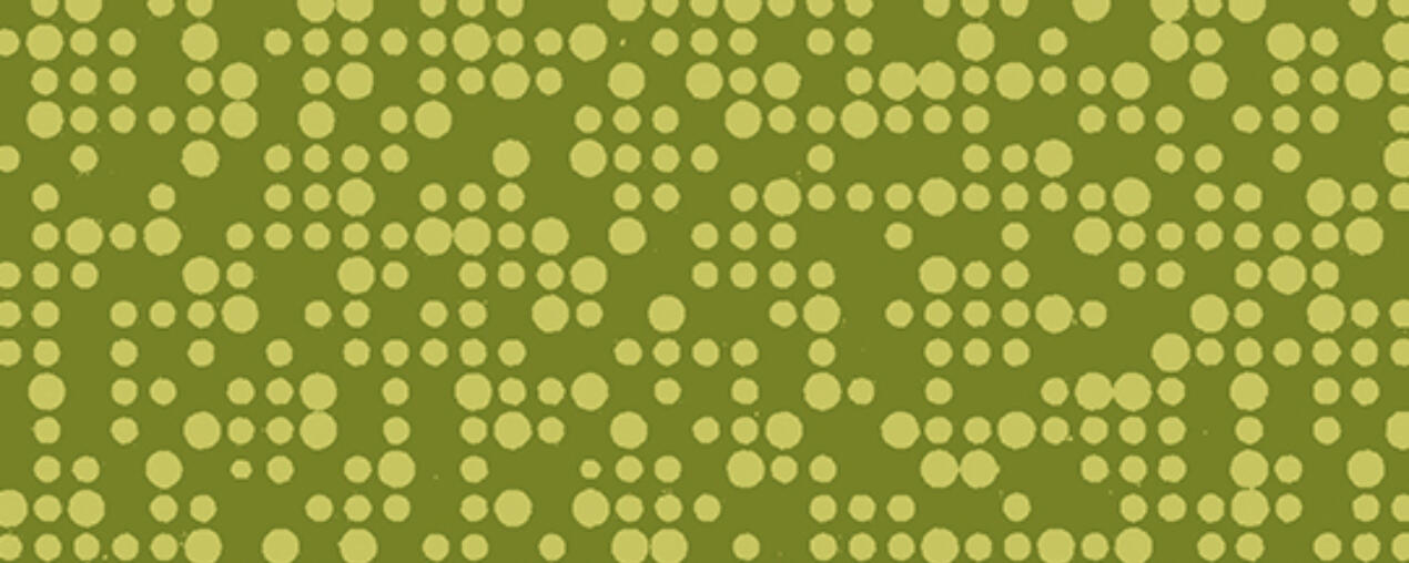 Mini Mode Wasabi on Leaf Green