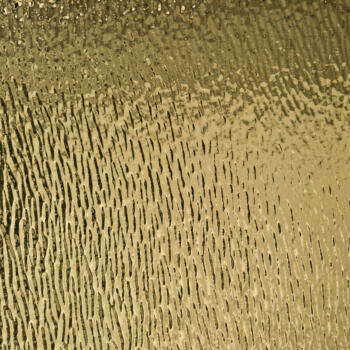 Homapal Alu Mirror Polished Cascade Goldtone 471/124