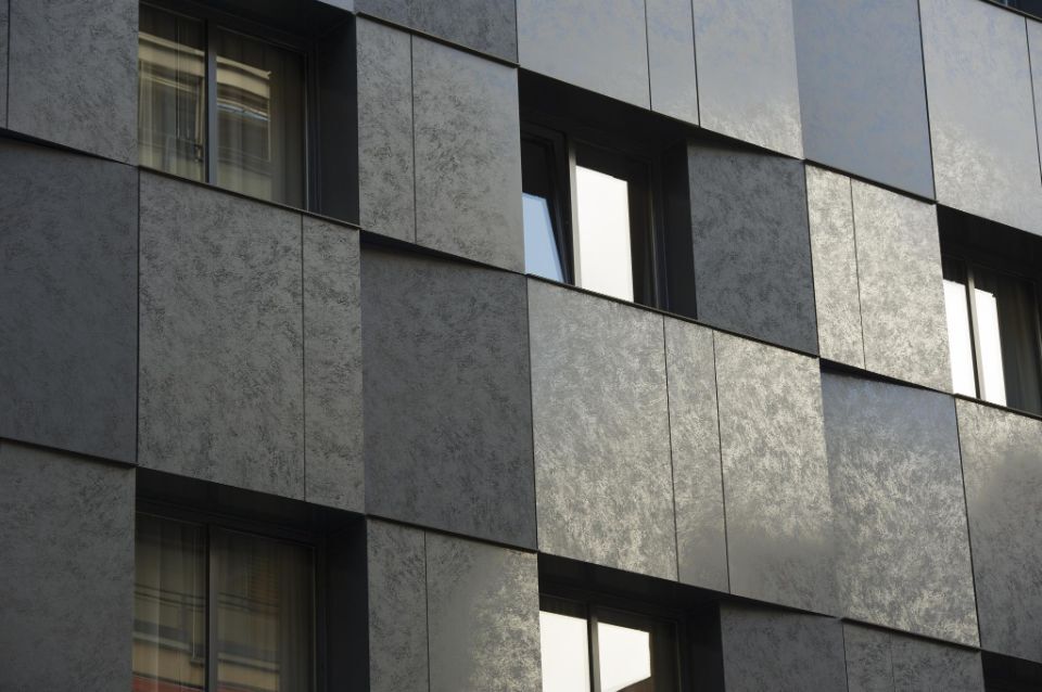 Trespa ukázka laminátových desek v exteriéru